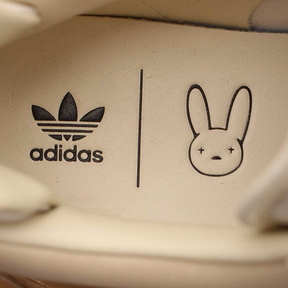 Adidas Campus x Bad Bunny Men's Size 7.5 Low Top Cloud White Sneakers FZ5823 - Picture 10 of 10